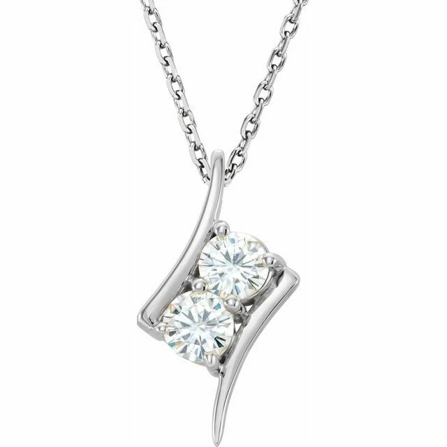 Charles and colvard necklace deals
