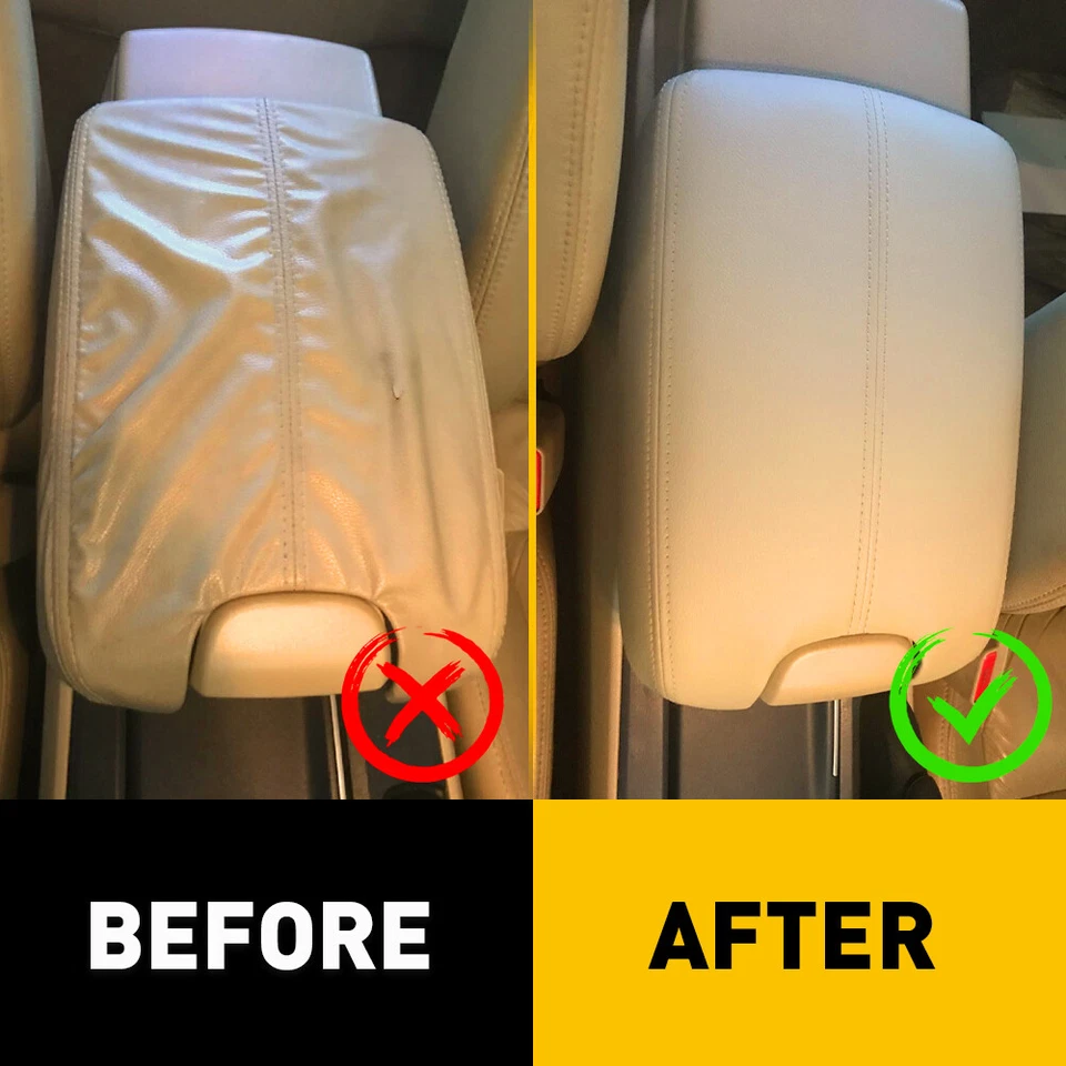 Base cubierta tapa reposabrazos consola Honda Center Accord 2008-2012 con beige tostado Foto 2 de 4