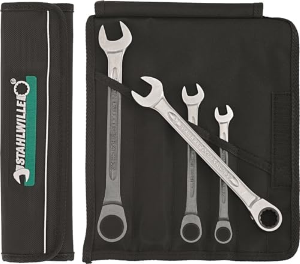 Stahlwille 96401704 17F/4 Ring-MaulschlÃ¼ssel-Satz 4teilig