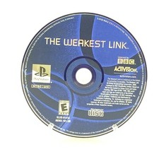 The Weakest Link (2001)  PlayStation 1 Game  Disc Only  Tested