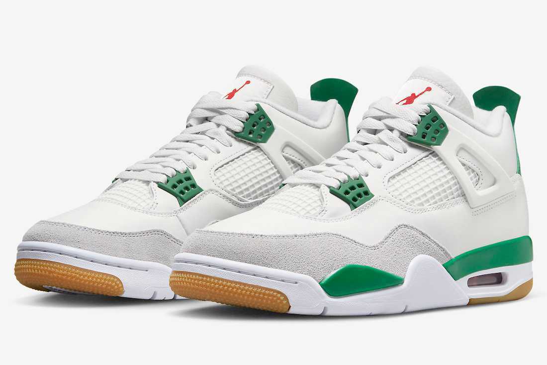 Nike Air Jordan 4 Retro SP x Nike SB Pine Green DR5415-103 Nike Air Jordan 4 Retro SP x Nike SB Pine Green DR5415-103