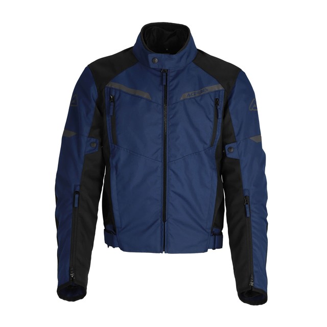 Veste Imperméable ACERBIS Dual Road En Polyester Homologuée X-Street Bleu/Noir
