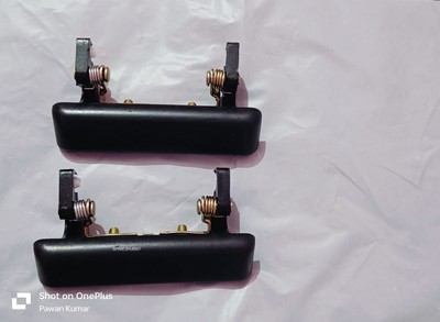 Set 2 Maniglie Porte Interne Per Suzuki SJ Samurai - Nero Completo Con Viti - Foto 9