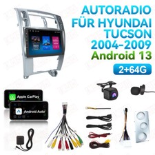 Für Hyundai Tucson JM 2004-2009 Android 13 CarPlay Autoradio BT GPS Navi 2+64GB