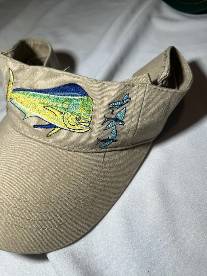 Guy Harvey Visera Delfín/Mahi Mahi Pesca Juvenil Visera Ajustable - Foto 2 de 4