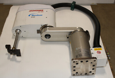 Janome JS450 with Nordson EFD