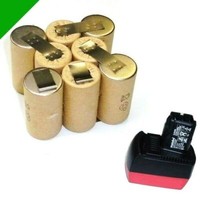 Tauschpack FüR Original Metabo Akku 9,6 V Air Cooled Mit 2 Ah