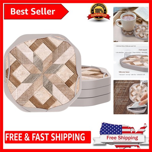 Elegant Octagonal Coasters for Home Decor - Perfect Gift for All Occasions