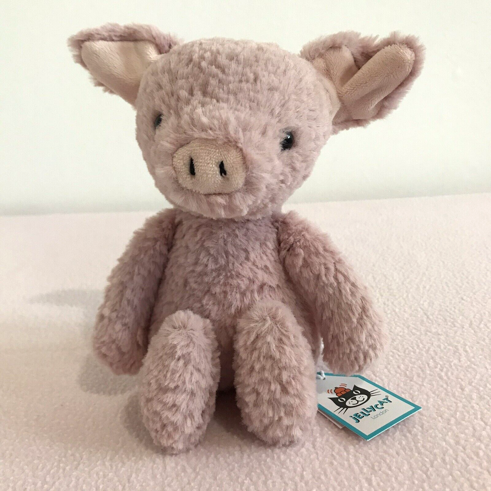 Jellycat - Tumbletuft Pig - Soft Pink Piggy Piglet