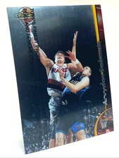 Arvydas Sabonis #76 w/Protector Topps Finest NBA Trail Blazers FAST SHIPPING!