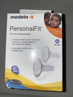 Medela Personal Fit 30mm XL BreastFeeding New 2pk