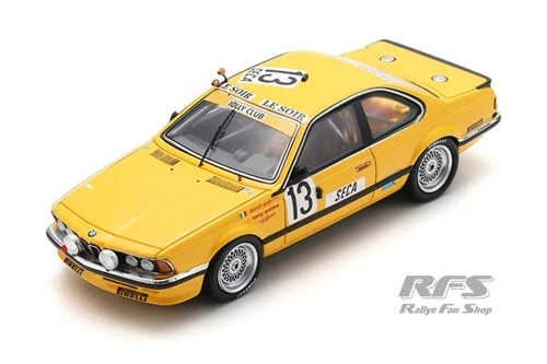 BMW 635 CSi 24h Spa 1986 Jolly Club 1:43 Spark SB 668