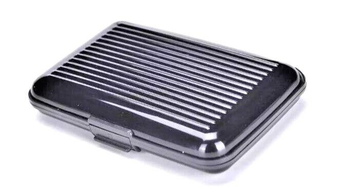 Porte-Carte  Aluminium  6  Emplacements Carte Bancaire Protection RFID - Photo 2/4