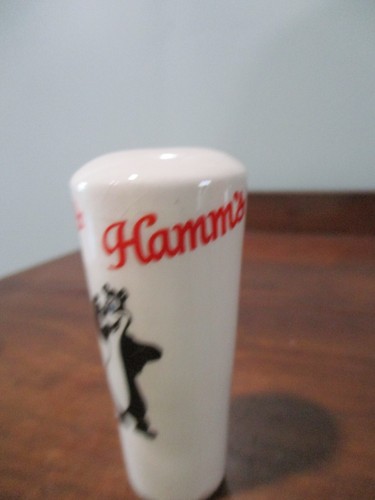 Original Hamm's Beer Porcelain advertising tap nob Hamm's Bear 3 1/8'' - Picture 3 of 11