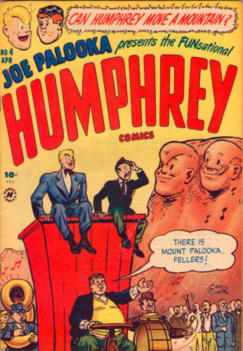 Joe Palooka: Humphrey Comics #4 - Mount Palooka Cover - 1949 (Grade 7.0) WH