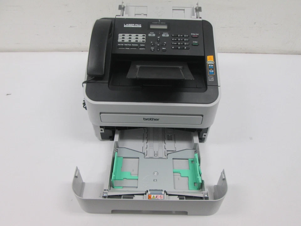 Brother Intellifax 2840 Laser Fax Machine *Damaged Scanner Tray and assembly* - Image 3 of 4