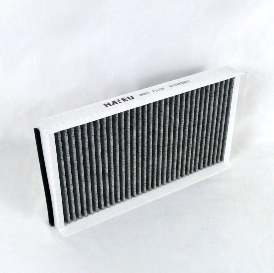 2 Pezzi Filtro Abitacolo Filtro Carboni Attivi per BMW SERIE 5 E60 E61 SERIE 6 E63 E64 - Immagine 4 di 4