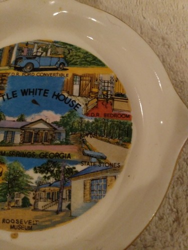 VINTAGE LITTLE WHITE HOUSE SPOON REST HOLDER PRE-OWNED GREAT SHAPE - Picture 11 of 11
