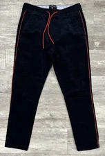 Tommy Hilfiger Essential Corduroy Jogger Mens size Small Regular fit Navy Blue