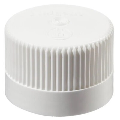 Five (5) Nalgene Polypropylene Closures w 38-430 Finish (White) | eBay
