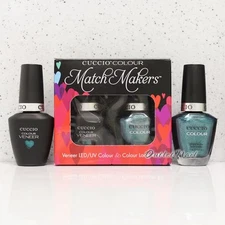 CUCCIO Veneer Match Makers - DUBLIN EMERALD ISLE 6080 Gel & Nail Lacquer Duo Kit