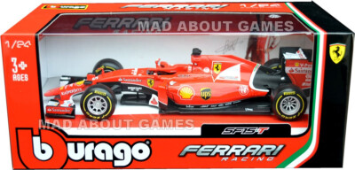 SEBASTIAN VETTEL FERRARI 1:24 Scale F1 Model Diecast Miniature Toy