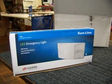 Cooper Sure-Lites LED Battery-Operated Emergency Light 120-277V White CU2-LED