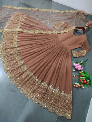 Bridesmaid Anarkali Gown Pakistani Salwar Kameez Ready made Dress Party Wedding | eBay Bridesmaid Anarkali Gown Pakistani Salwar Kameez Ready made Dress Party Wedding | eBay