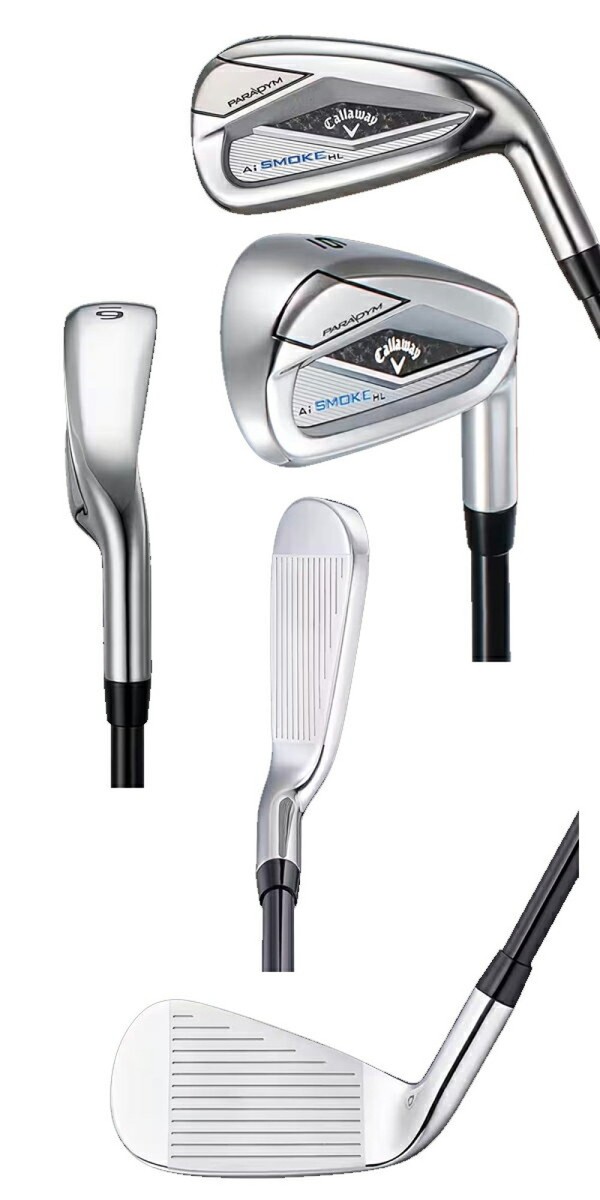 Callaway PARADYM Ai smoke HL ironset 6-9+Pw TENSEI graphite
