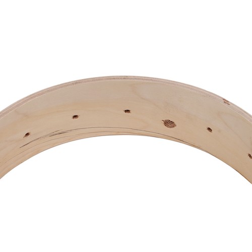 Cerchio banjo legno acero struttura robusta squisito cerchio banjo strumento musicale - Foto 21 di 22