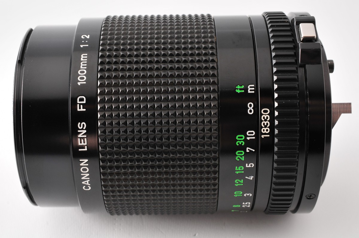 Top MINT] Canon New FD NFD 100mm f2 MF Telephoto MF Lens From