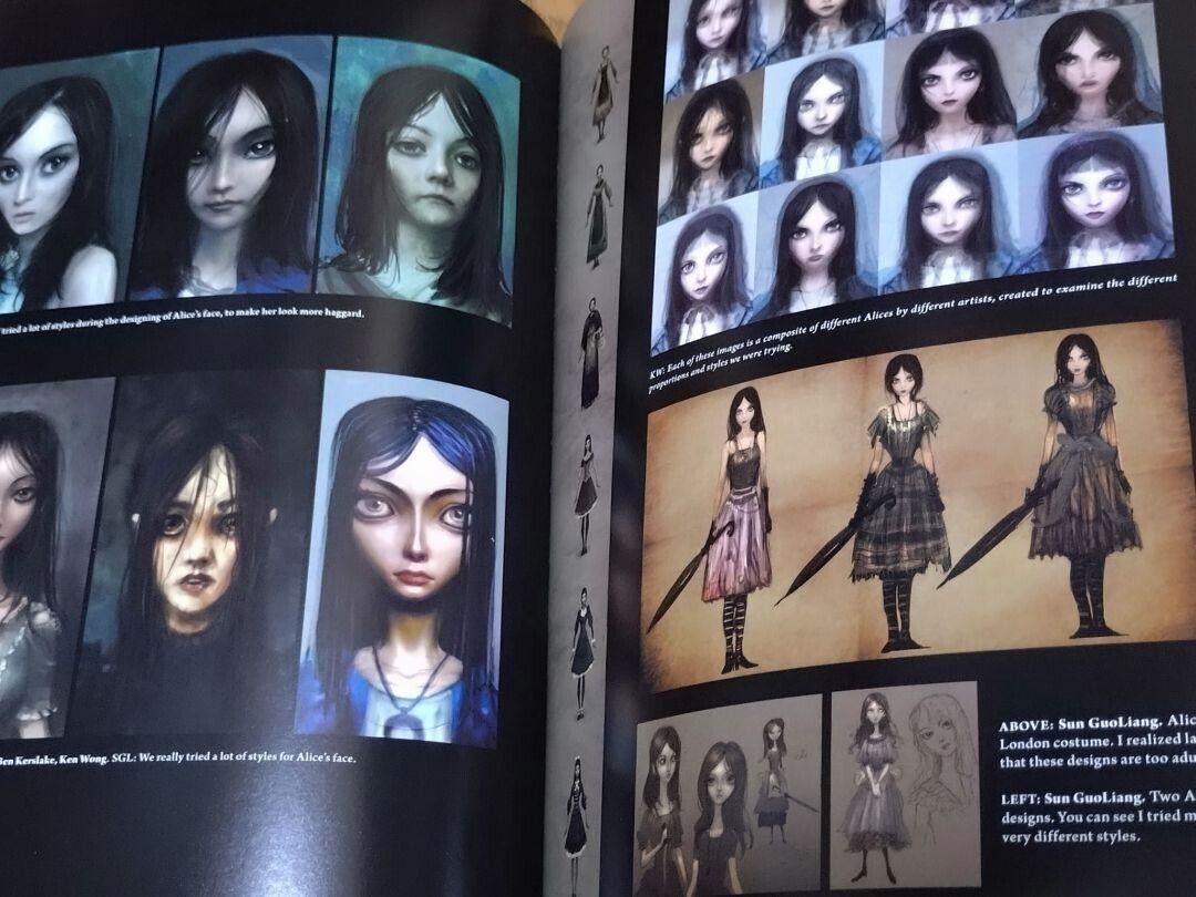 Art of Alice Madness Returns Illustrations Art Book American Art of Alice Madness Returns Illustrations Art Book American
