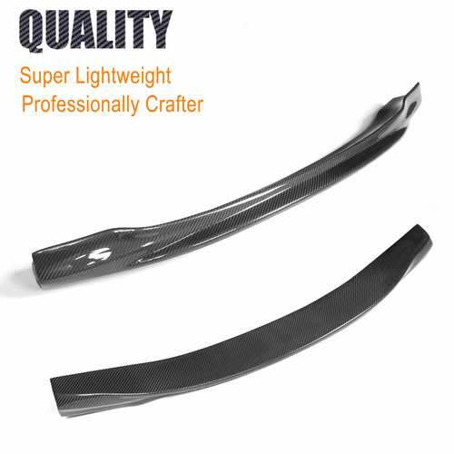 Fit for BMW 5 Series F10 M5 2012-2016 Real Carbon Fiber Front Bumper Lip Spoiler - Picture 7 of 10