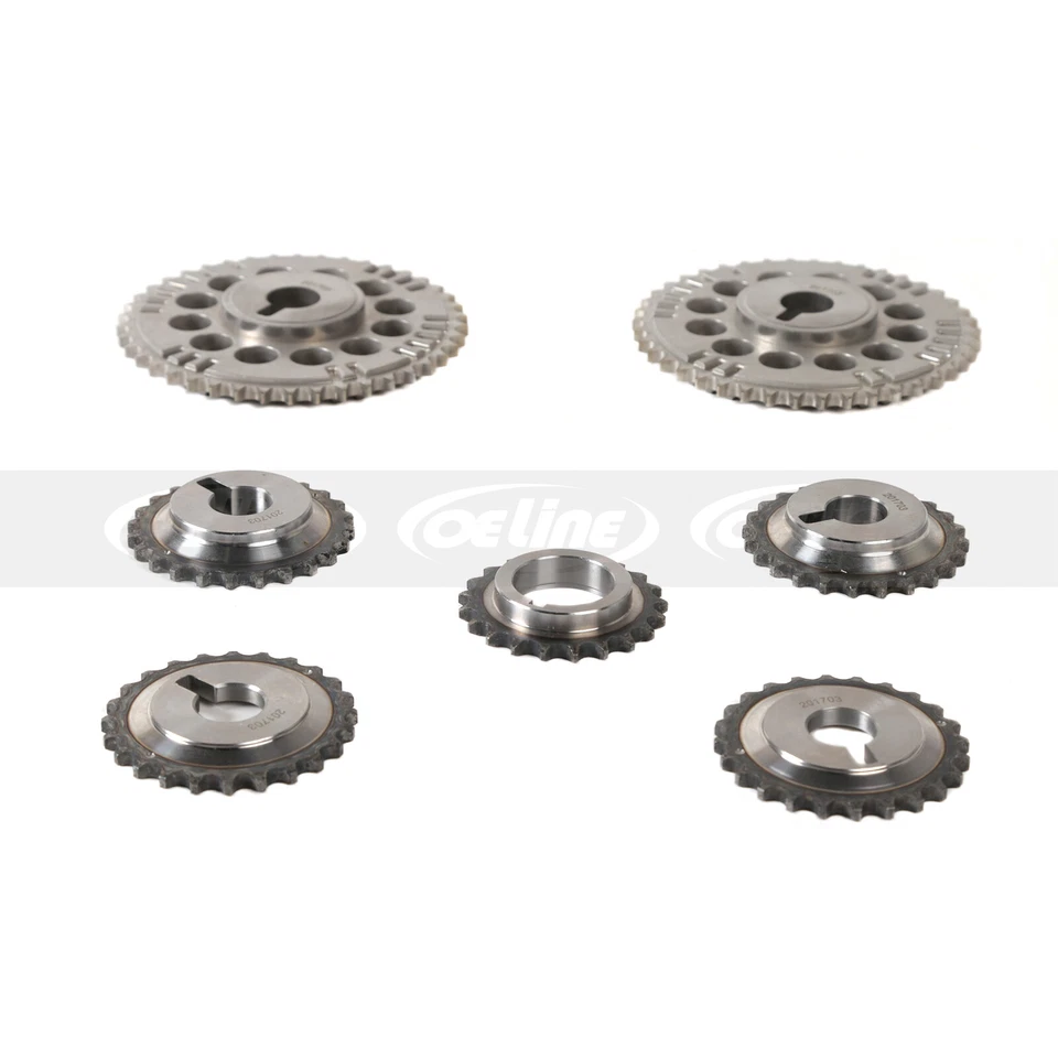 Kit de cadena de distribución conjunto de carcasa de termostato para Infiniti I30 2001 3,0 L DOHC Foto 3 de 4