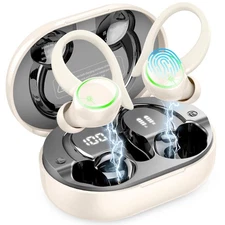 Wireless Earbuds, Bluetooth 5.4 Headphones Sports, 50H Playback Over-Ear buds...