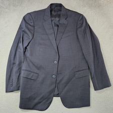 Armani Collezioni Suit Jacket Mens 42 Navy Wool G Line 2 Button Notch Lapel