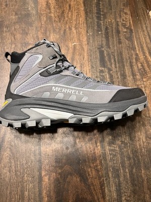Merrell Moab Speed 2 Thermo Mid WP Men's Hiking Boots Gray/Black 12 M J037765