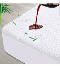 Waterproof King Size Mattress Protector, Viscose Made from Bamboo 3D Cooling...