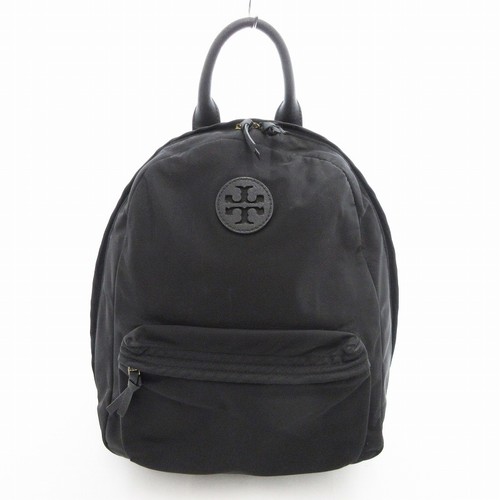 Tory Burch Backpack Daypack Nylon Black /Uo Women'S