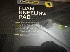 Kneeling Pad Soft Foam Indoor/Outdoor, Durable, Water-Resistant, Comfort Mat New