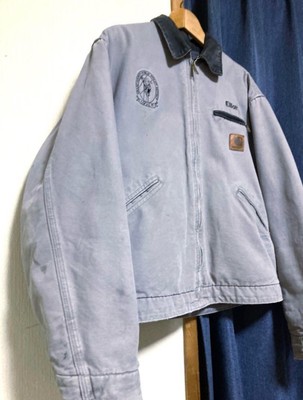 Carhartt Detroit Jacket J64CMT L Size Made in USA Used Japan