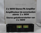 Realistic MPA-100  Dual-Channel Power Amplifier - 2x 100W Stereo PA Amp -Vintage