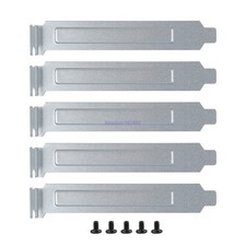 NEW PCI Slot Cover Hard Steel Mesh Dust Filter Blanking Plate - 5pcs US SHIP