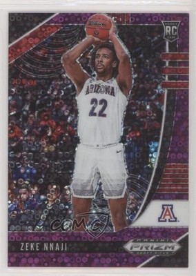2020 Panini Prizm Draft Picks Fast Break Purple 24/49 Zeke Nnaji Rookie RC 1f7d