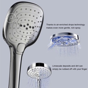 Chrome Finished HANSGROHE 4 Sprays Models Handheld Hand Shower HEAD Water Saving