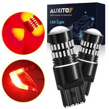 2x AUXITO 7443 7440 7444 Red Flash Strobe Bli...