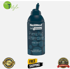NeilMed NeilCleanse Piercing Aftercare, Fine Mist, 6.3 Fluid Ounce