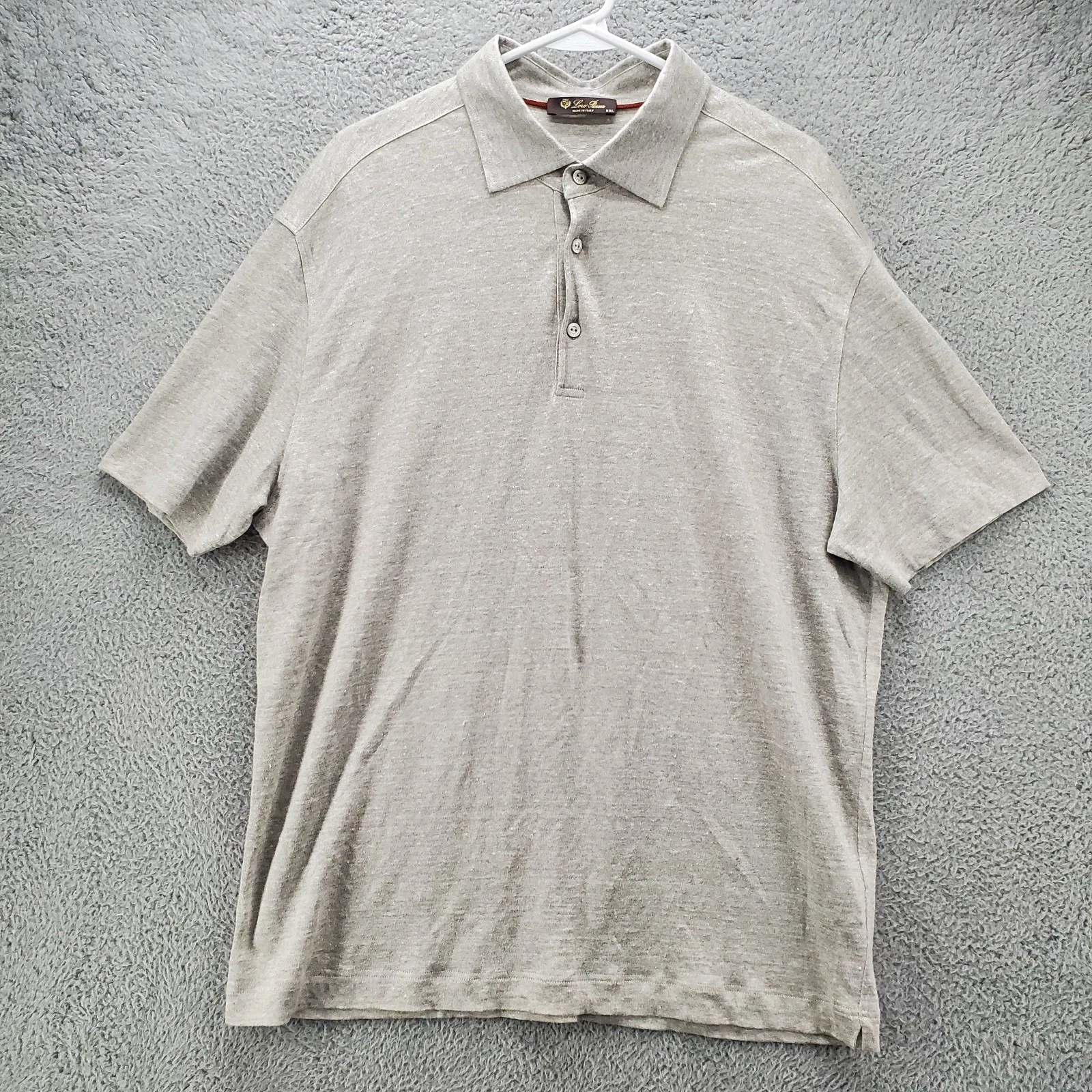 Loro Piana Polo Shirt 100% Linen Mens XXL Gray
Opens in a new window or tab
