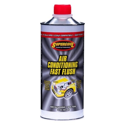 SUPERCOOL FFQ A/C Flush,32 Oz,Flsh Pnt Grtr Thn 250 F 4LTU5