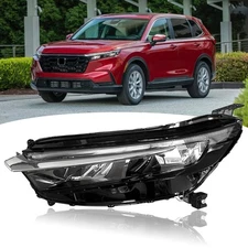 Driver Side Headlight Assembly for Honda CR-V 2023 2024 2025 LED Lamp W/ Bulbs